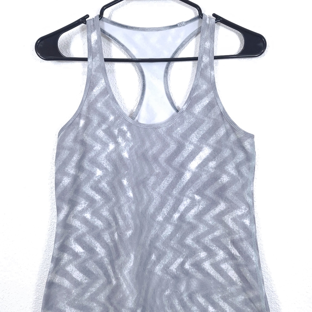LULULEMON Cool Racerback Tank Blazer Fossil Print - Picture 3 of 9